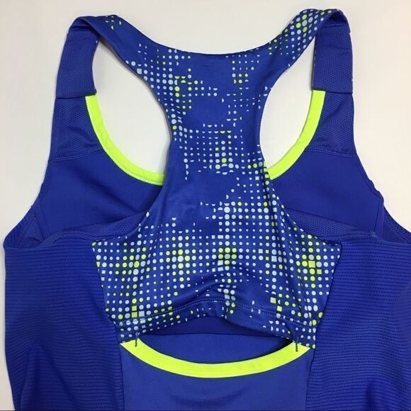 Nike Dri Fit Sz M Blue Athletic Tank Top - Picture 8 of 8